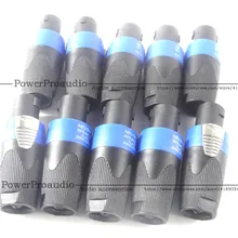 10 шт./лот 4-х ядерный Разъем speakON разъем для динамиков для Neutrik NL4FC профессиональный