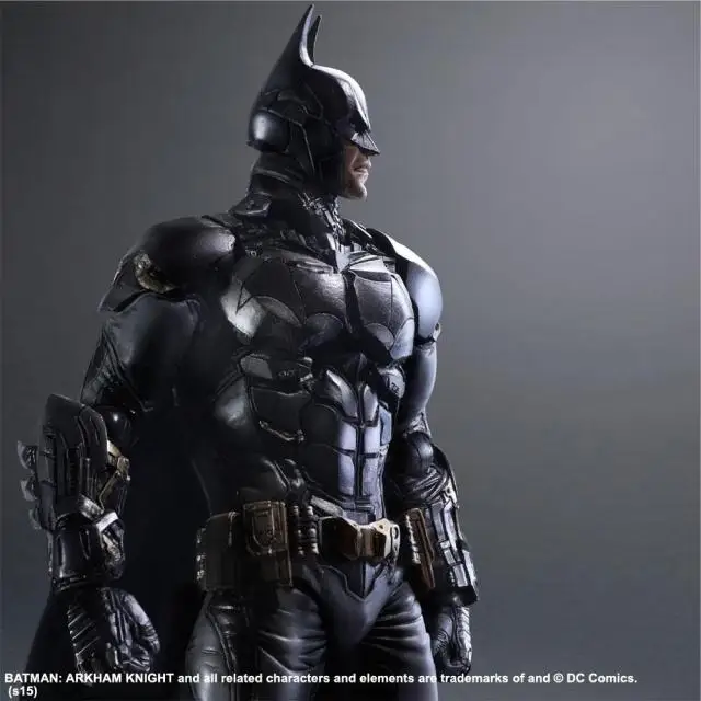 PlayArts KAI Batman Arkham Knight ПВХ фигурка Коллекционная модель игрушки 27 см HRFG459