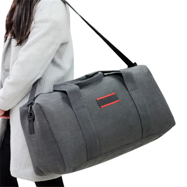 2018 Canvas Travel Bag Weekend Large Capacity Overnight 2018 Canvas Travel Bag Weekend Large Capacity Overnight Shoulder Men Waterproof Messenger Bags Women
