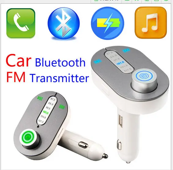 T9 обновления T9S автомобиля Mp3 плеер Беспроводной Bluetooth FM передатчик модулятор, Handsfree, автомобильный набор, A2DP USB Зарядное устройство для iPhone samsung