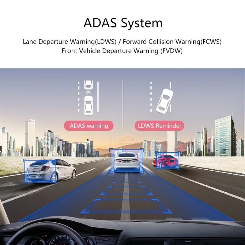 Автомобильный видеорегистратор 10 ''Full Touch IPS 4G Android ADAS 2 Гб ОЗУ 32 ПЗУ GPS Wi Fi FHD 1080P