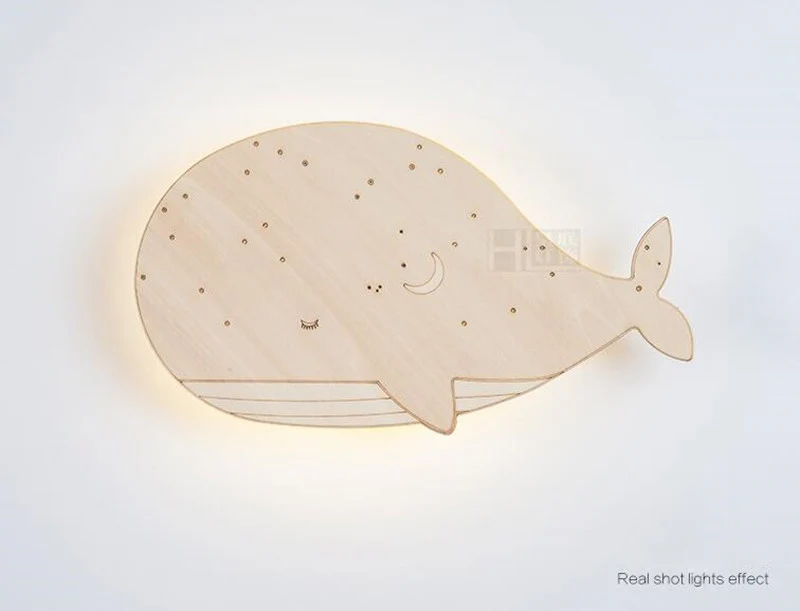 Whale Wall Lamp 15