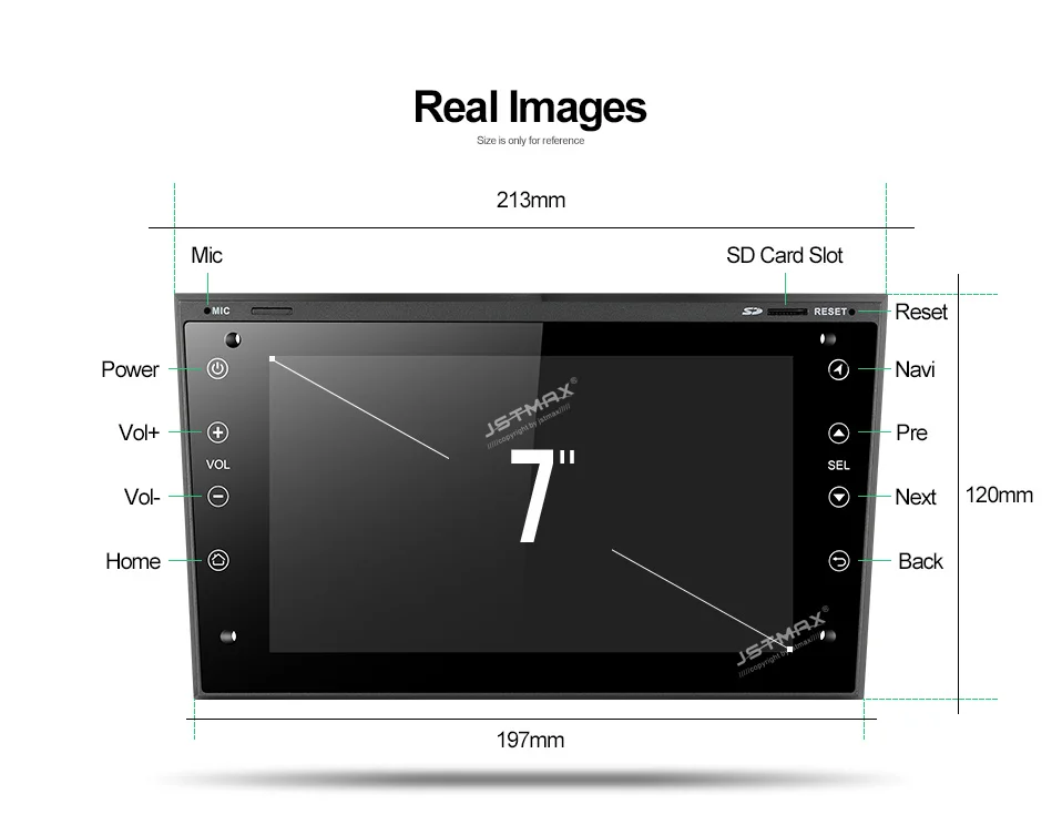 Top JSTMAX Android 9.0 car dvd Radio multimedia player 4+64G for Opel Vauxhall Astra Meriva Vectra Antara Zafira Corsa Agila gps 0