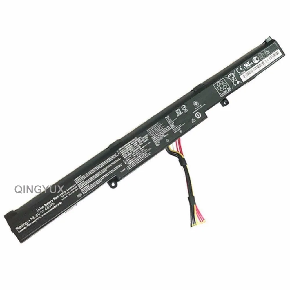QINGYUX Новый 14 4 В 48Wh A41N1611 Аккумулятор для ноутбука ASUS ROG GL553 GL553VD 0B110-00470000 Серия