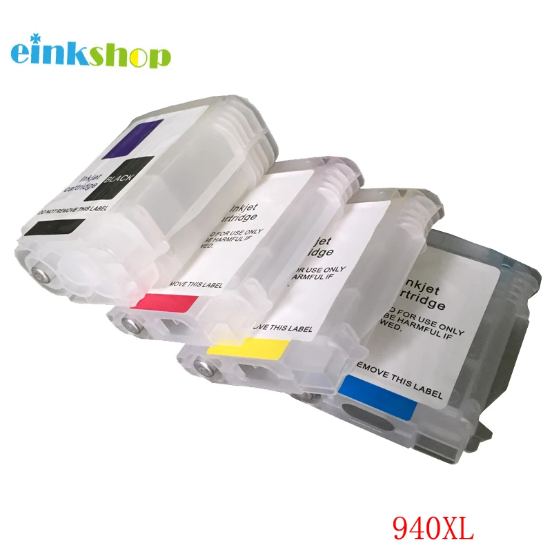 Картридж einkshop для принтеров hp 940 940xl пустой многоразовый картридж с чипом