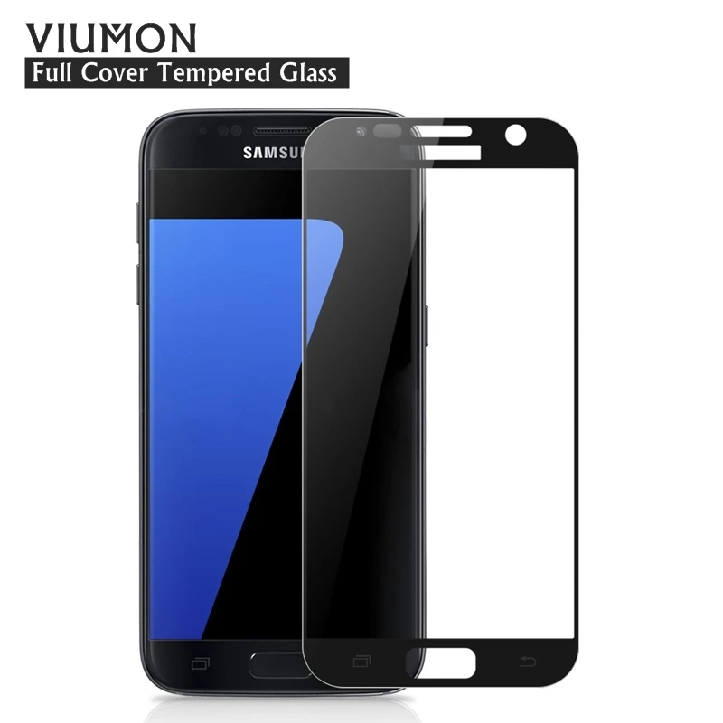 

Full Cover Tempered Glass for Samsung Galaxy S7 G9300 Full Coverage Screen Protector for Samsung S6 G9200 Toughened Glass Films