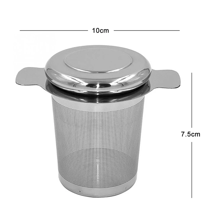 Stainless Steel Tea Infuser Reusable Mesh Tea Strainer Chinese Puer Oolong Green Tea Infuser Filter for Mug Teapot Teaware (2)