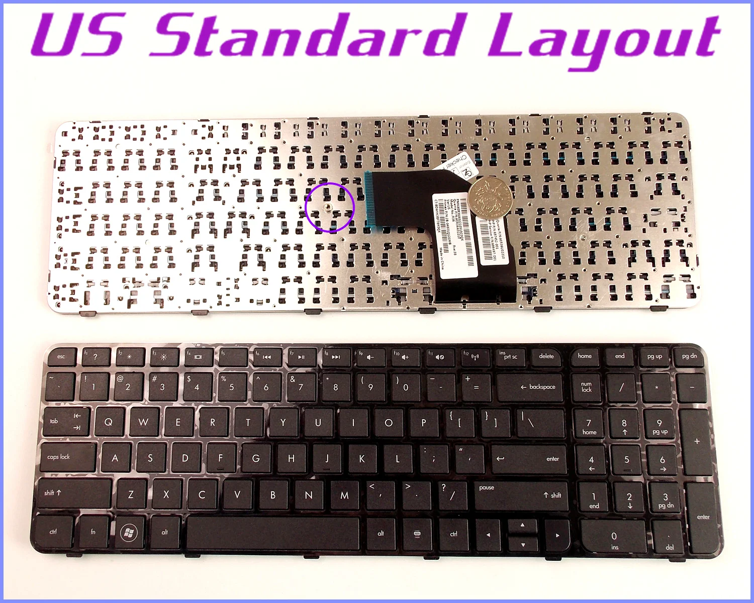 Раскладная Клавиатура США для HP Pavilion G6-2000 G6-2100 G6-2200 G6-2300 G6T-2000 G6Z-2200 G6-2031TU