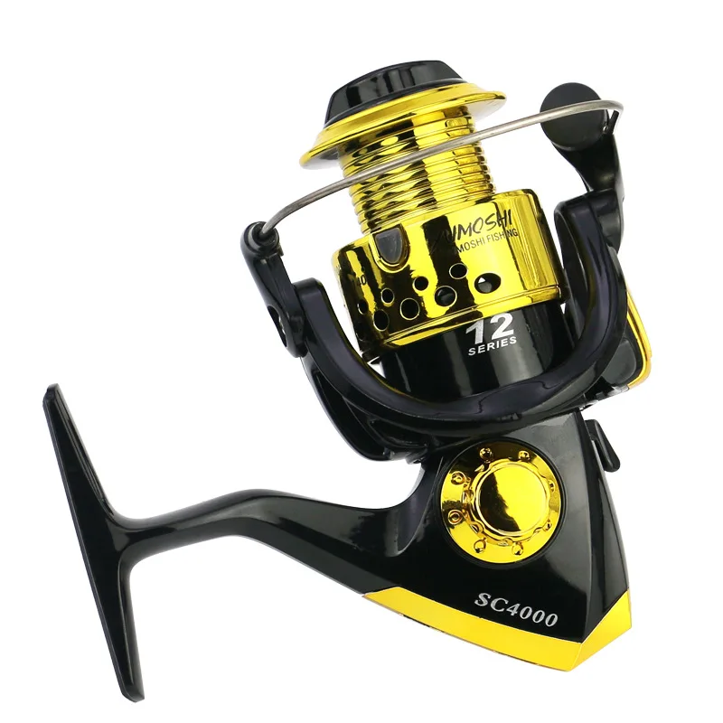 

Fishing Reel SC1000-7000 Series High Speed Ratio 5.5:1Spinning Reel Boat Rock Sea Fishing Tackle Saltwater Fishing Stream