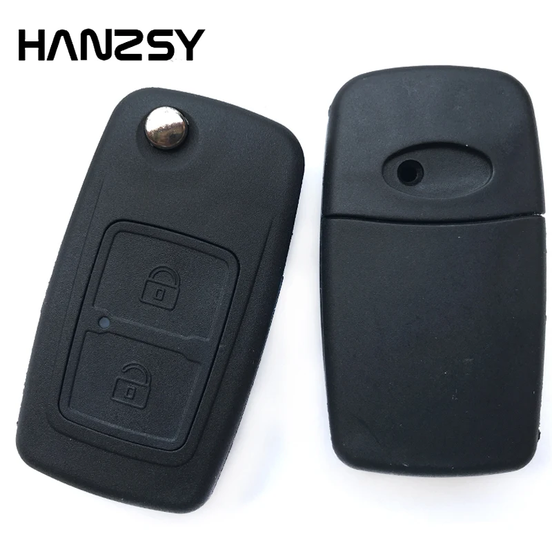 

Car Remote key Shell Fob For CHERY TIGGO FULWIN A1 E5 EASTER Replaceable 2 Buttons Folding Flip key housing Cover Without Blade