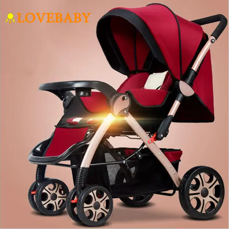 mom love foldable stroller