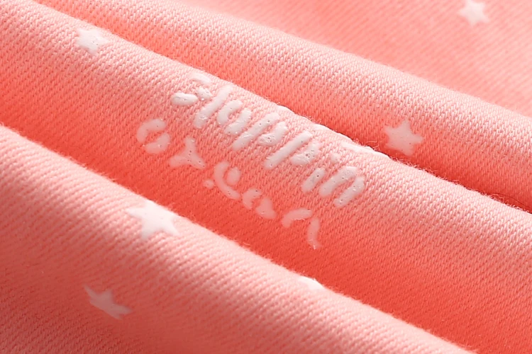 2018 3-12T Years Kids Children Cotton Solid Color Star Print Basic Elastic Capri Little Girl Tight Pants Spring Autumn Trousers (19)