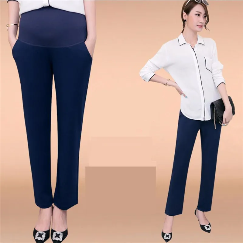 Брюки для беременных Деловая одежда офисные брюки Одежда работы|Штаны и капри| |