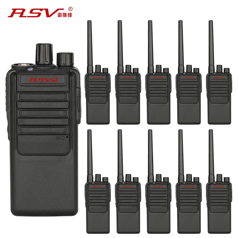 Рация ручной RSV A18p 5W 10 шт. скремблер Функция УВЧ VOX Шифрование цифровой/аналоговый