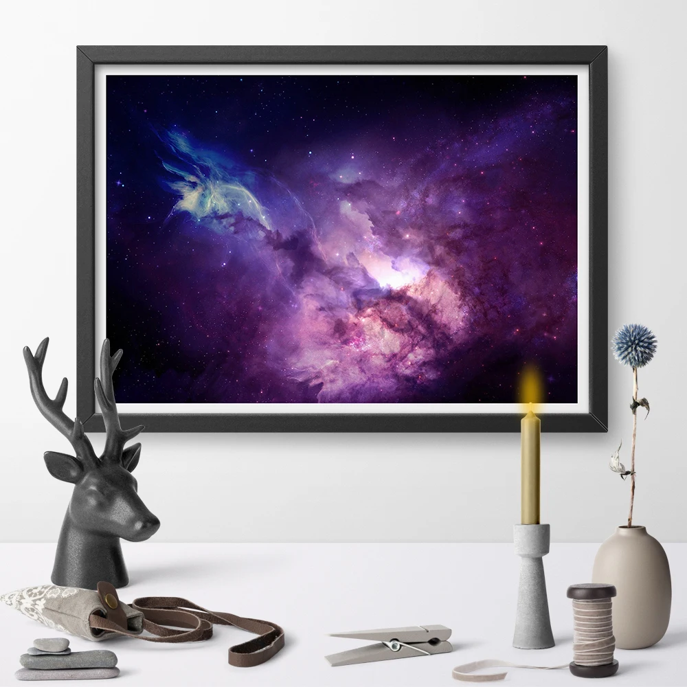 

Orion Nebula Starry Sky Posters And Prints Galaxy Wall Art Canvas Painting Canvas Prints Art Wall Picture Home deocr