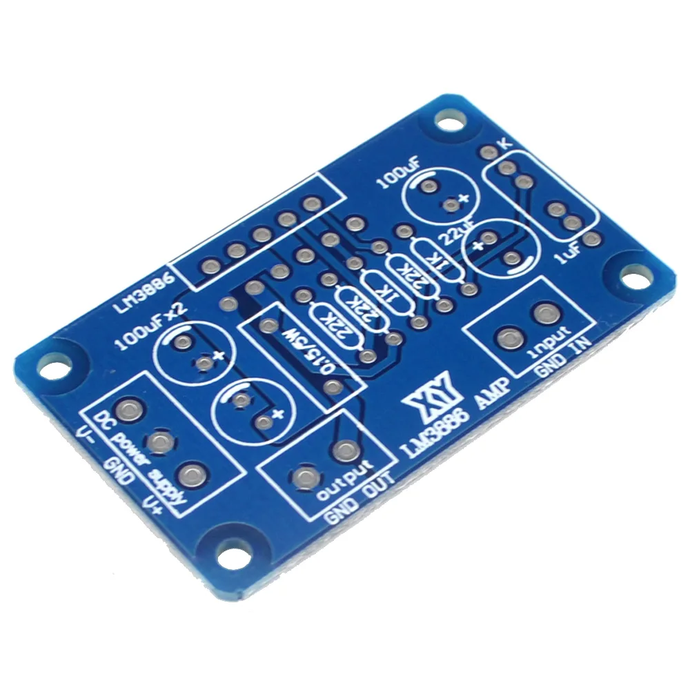 2 шт./партия, цифровой аудио стерео усилитель LM3886TF LM3886, усилитель, комплект, плата DIY-10001022