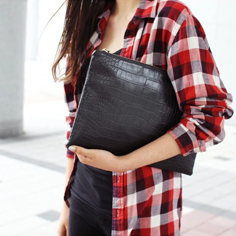 Fashion clutch evening bag female Clutches Handbag crocodile grain women's clutch bag leather women envelope bag free shipping Fashion clutch evening bag female Clutches Handbag crocodile grain women's clutch bag leather women envelope bag free shipping