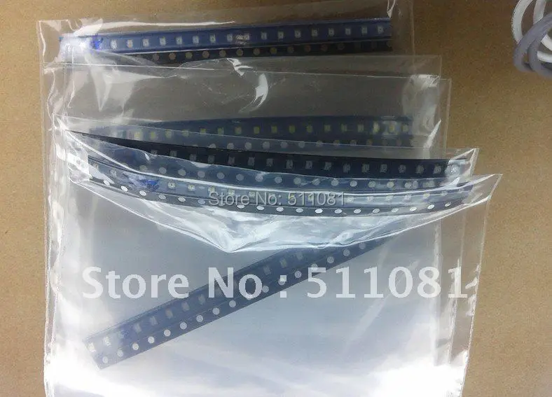 

Free Shipping 100PCS,0805 Ultra Bright SMD, R, G ,B ,W ,Y, LEDs,, yellow, blue. White, red yellow