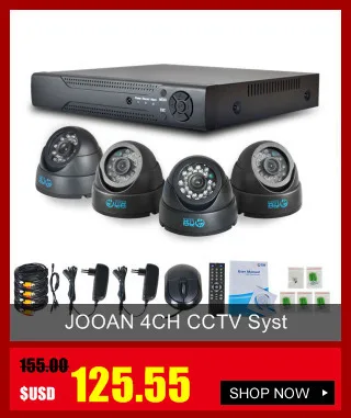 Jooan 704NVR 4CH NVR комплект 720 P POE Камера Системы HD Безопасности IP Камера Системы CCTV Мониторы Системы выполните наблюдения сети