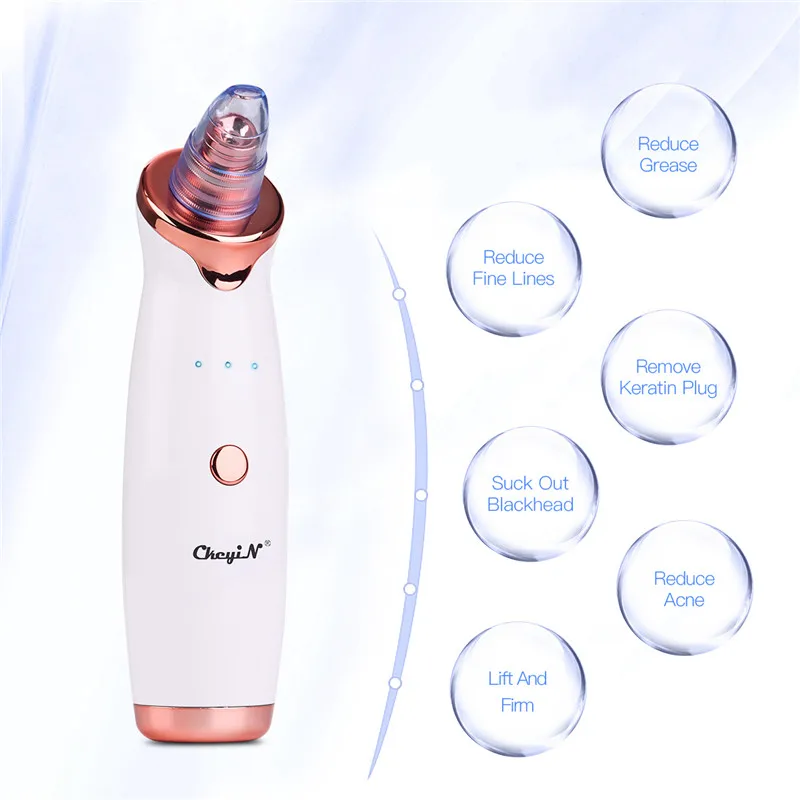Removedor de Cravo Sucção a Vácuo Extrator + Nano Microdermabrasion Máquina Facial Diamante Acne Espinha Remoção Senhor Sparyer 45 18 Utensílios de cuidado facial