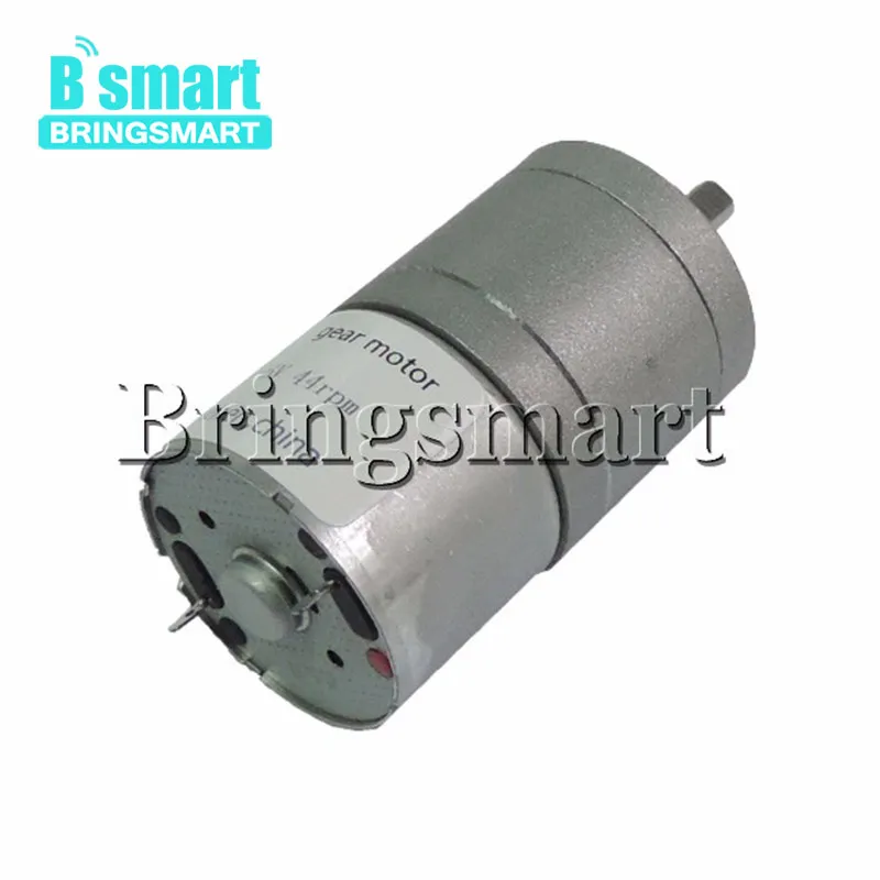 Bringsmart JGA25-310 alto par de torsión 12 V DC engranaje Motor reductor Reversible 6 V Micro Motor alto par piezas inteligentes DIY Bringsmart JGA25-310 alto par de torsión 12 V DC engranaje Motor reductor Reversible 6 V Micro Motor alto par piezas inteligentes DIY