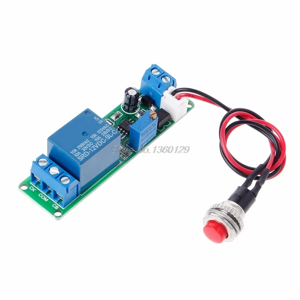 Dc 12v Timing Timer Delay Turn Off Switch Relay Module 1