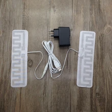 5 V USB электрические Подогреваемые стельки с вилкой зарядное устройство для обуви сапоги из углеродного волокна Подогреваемые колодки зимняя теплая обувь 4,5x20 см