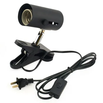 

black Aquarium Reptile Light Holder Clamp Ceramic Infrared Emitter Heat Lamp Stand Hot Search