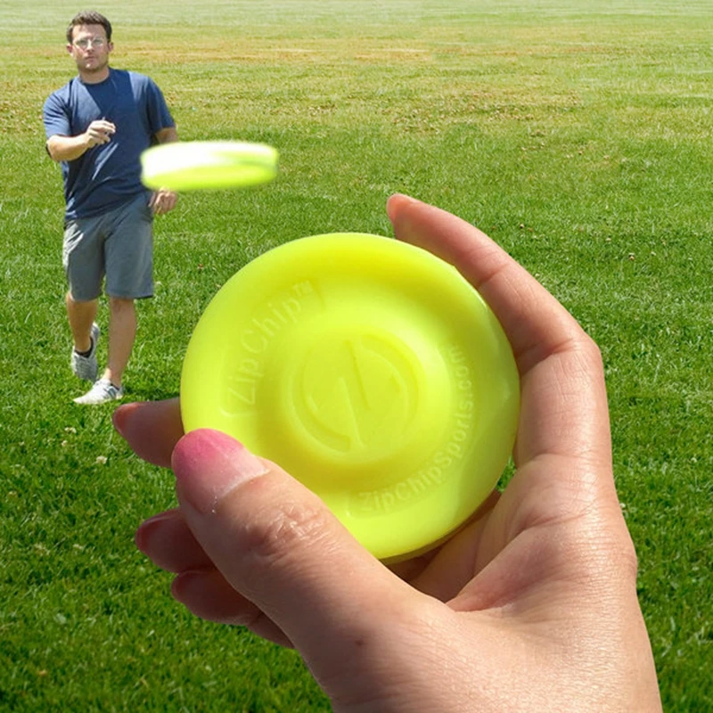 البريدي رقاقة البلاستيك تحلق zipchip القرص ل خارج اللعب البسيطة جيب مرنة UFO الصحن جديد تدور في اصطياد لعبة Skrten لعب
