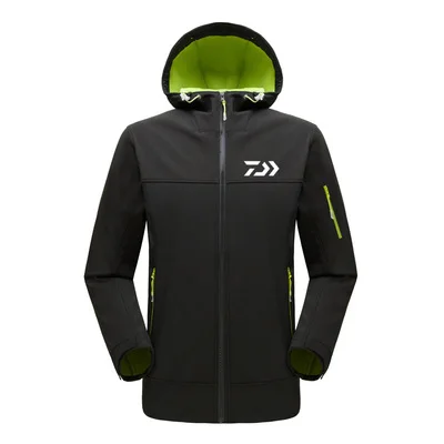 

2018 NEW DAIWA Fishing clothes Plus velvet Keep warm Breathable Autumn And Winter DAWA coat soft shell DAIWAS Free shipping