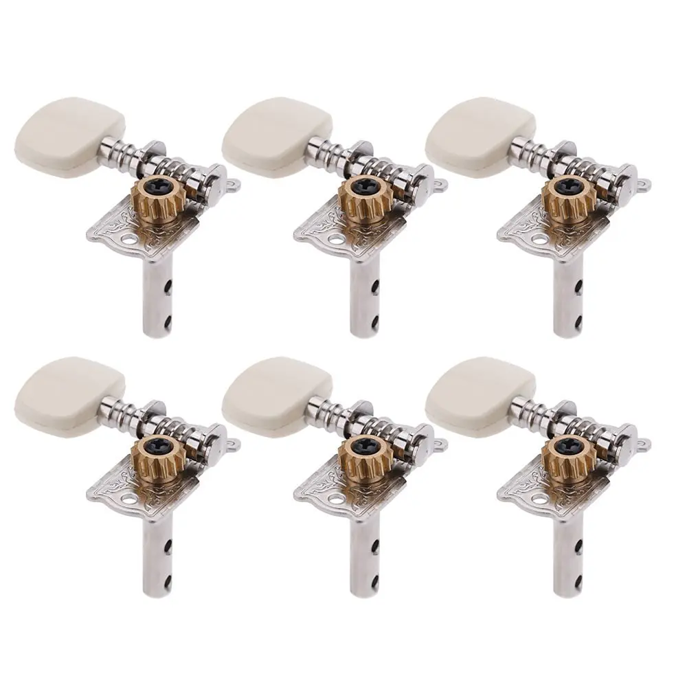 6pcs 3R+3L Acoustic Guitar String Tuning Peg Tuner Machine Head