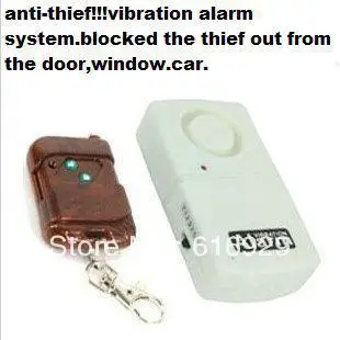 

10pc/lot anti thief Wireless Remote Control Magnetic Vibration Alarm Security SYSTEM Burglar Alert Control Window Door Car