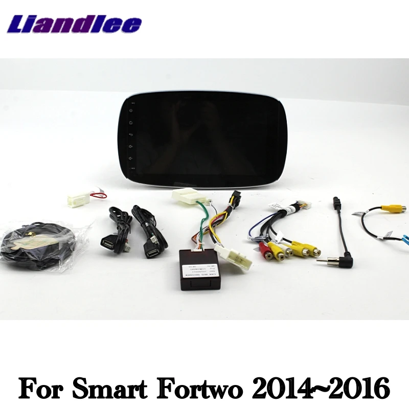 Clearance Liandlee Car Multimedia Player NAVI With CarPlay For Mercedes Benz For Smart Fortwo W453 2014~2016 Radio Stereo GPS Navigation 4
