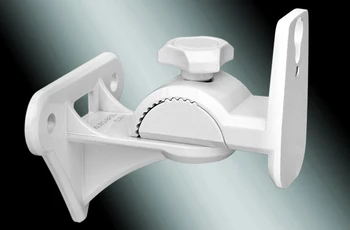 

GU8 II 1 Piece Zinc Alloy Universal Surround Speaker Stand Wall Mount Bracket Rotating Speaker Hanger Loading 15kgs 33lbs