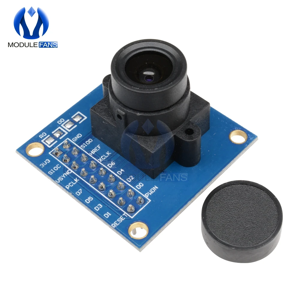 OV7670 Image Sensor Camera Module Board 300KP VGA CIF Auto Exposure ...