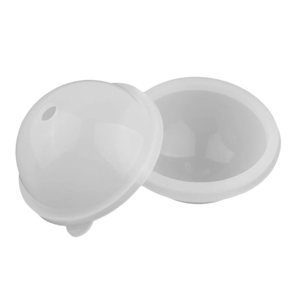 4x Silicone Large Round Sphere Balls Mould Epoxy Resin Casting DIY Ornament Jewelry Making Mold Tool 70/80/90/100mm
