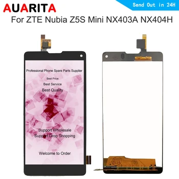 

AAA quality lcd display For ZTE Nubia Z5S Mini NX403A NX404H LCD Display digitizer touch Screen Full Assembly For ZTE Z5S mini