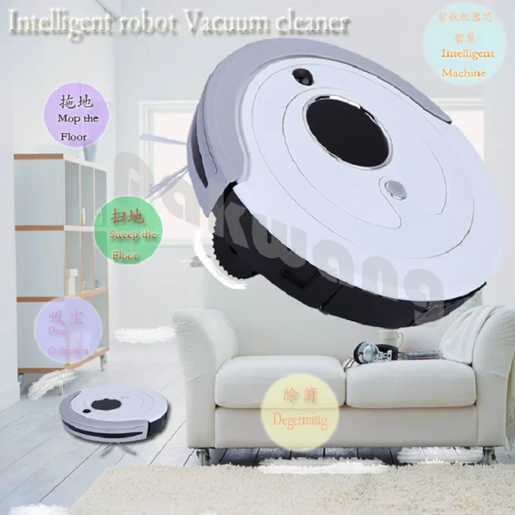 

2018 Intelligent Household Robot Vacuum Cleaner Vacuum Sweeper Robot Cordless Vacuum Cleaner Cleaning