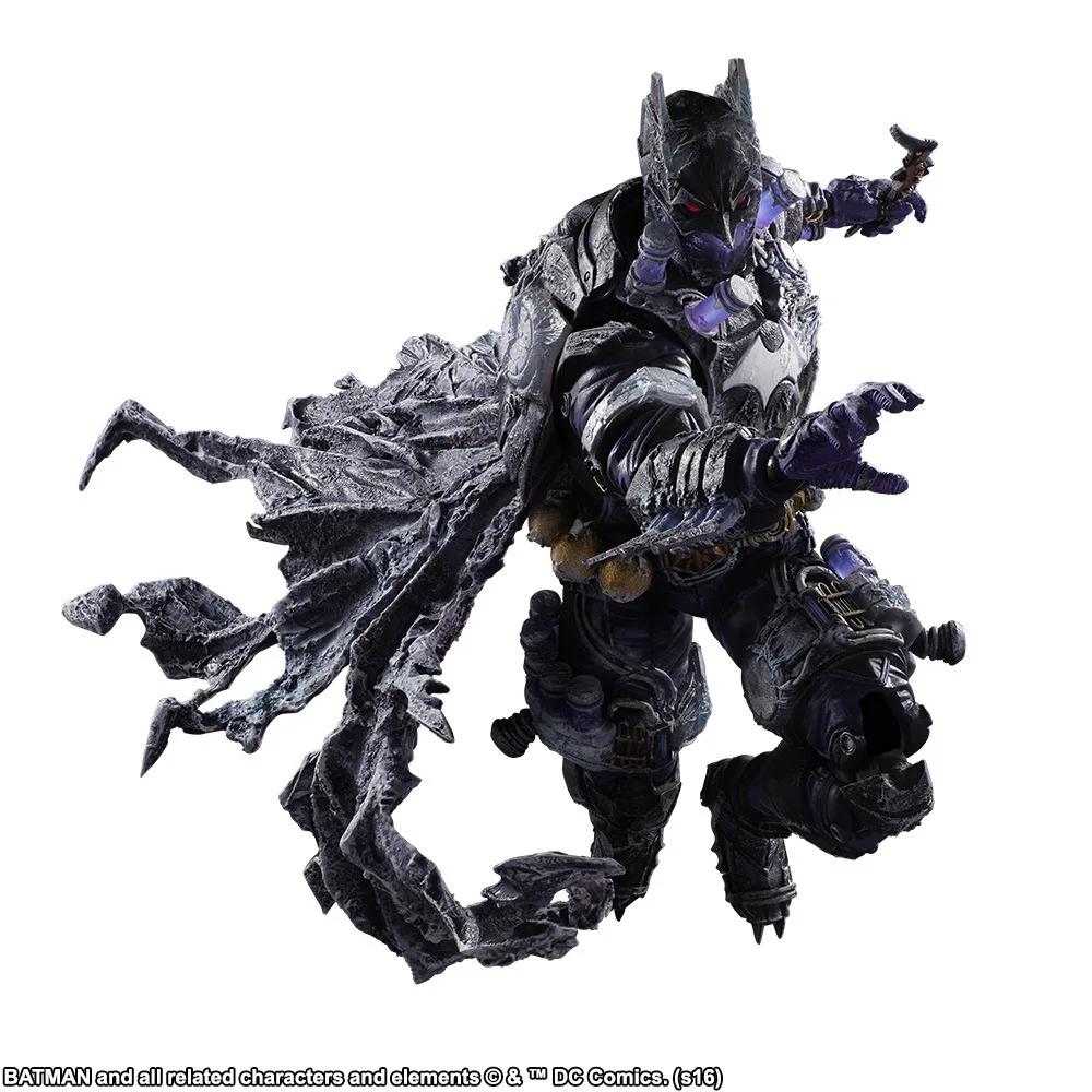  Play Arts Kai DC Comics Batman Rogues Gallery Mister Freeze Painted PVC Action Figures Collectible 