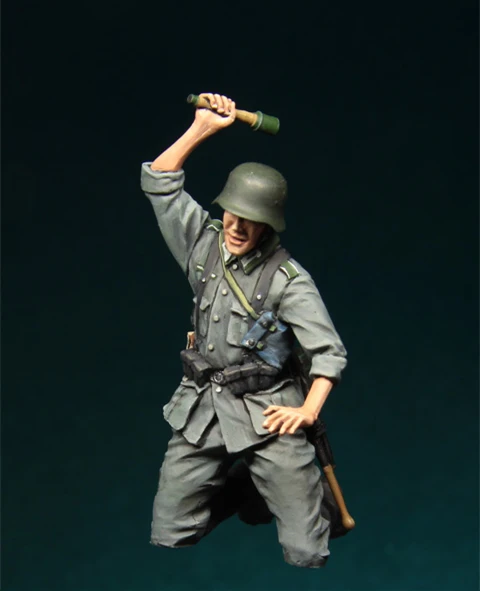 1/35 модельная фигурка из смолы набор для второй мировой войны немецкая пехота в