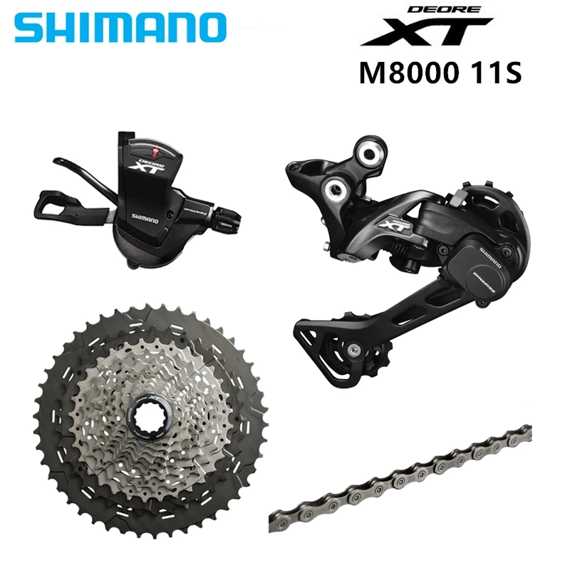 SHIMANO DEORE XT M8000 1x11 11S speed 11 40T 42T 46T комплект включает рычаг переключения передач и