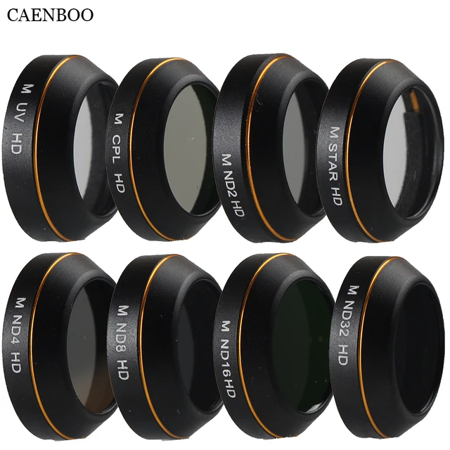Best Price CAENBOO Lens Filter Protector UV CPL Star Neutral Density ND2 4 8 16 32 Filter Drone For DJI Mavic Pro Professional Accessories