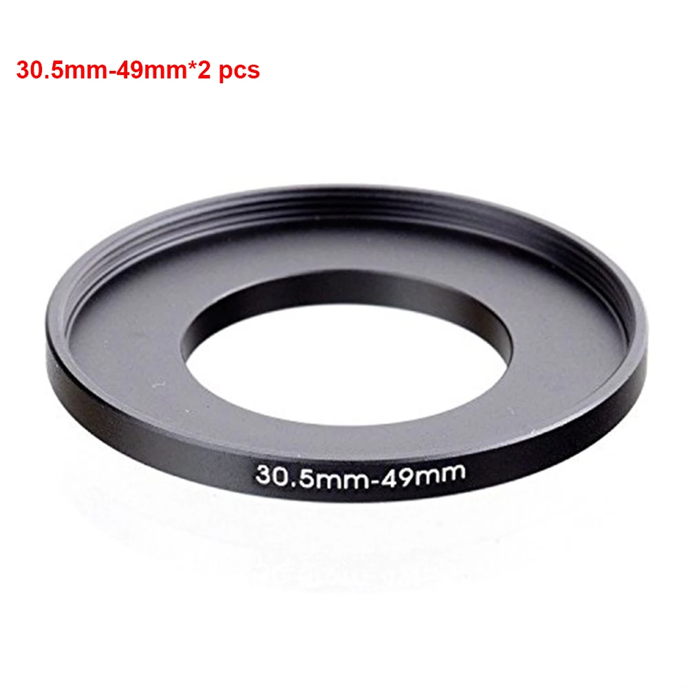 

JUST NOW High-quality 2PCS 30.5-49MM Step-Up Ring Filter Adapter (30.5MM Lens to 49MM Accessory) (2 PCS Ring Filter Adapter)