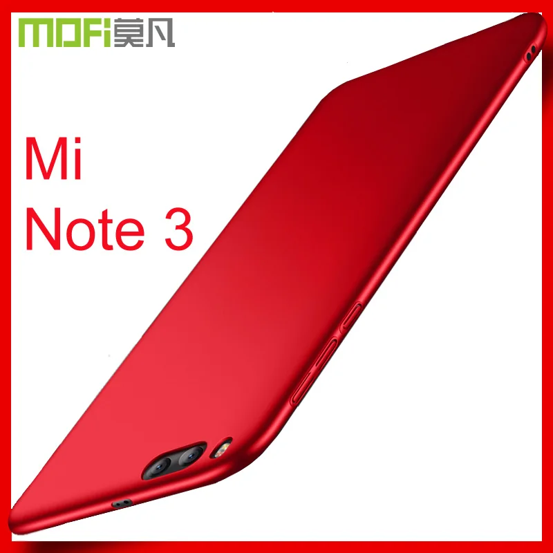 

xiaomi mi note3 case cover hard back Mofi new 5.5" xiaomi mi note 3 cover fitted fundas pc xiaomi mi note 3 case