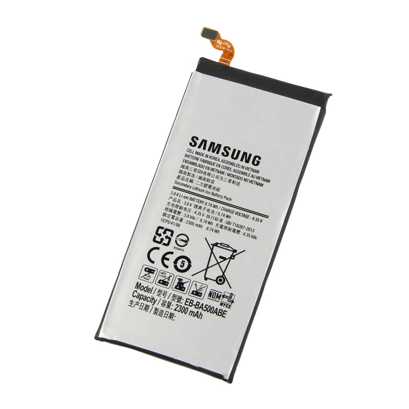 samsung высокое качество EB-BA500ABE Батарея для samsung Galaxy A5 EB-BA500ABE Аутентичные телефон 2300 mAh