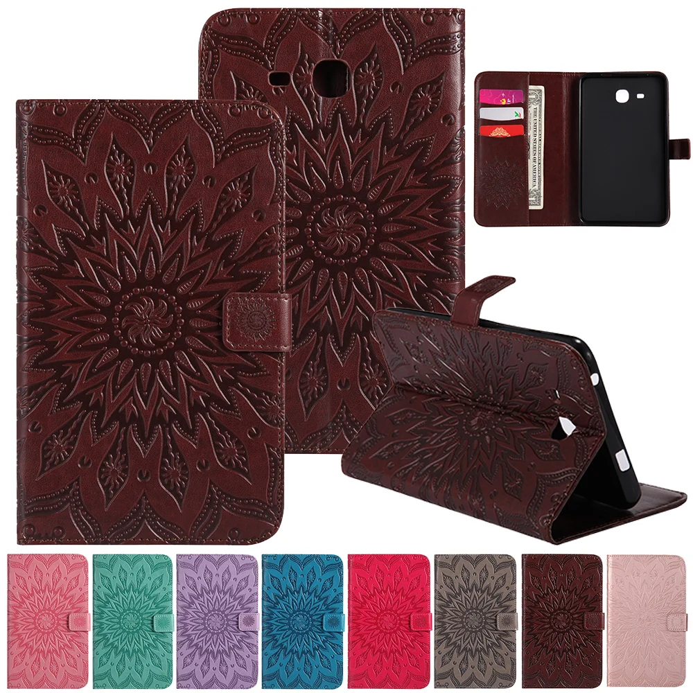 

Leather Shockproof Cover Case For Samsung Galaxy Tab A A6 7.0 inch 2016 SM-T280 SM-T285 Case Auto Sleep Wake Tablet Cover