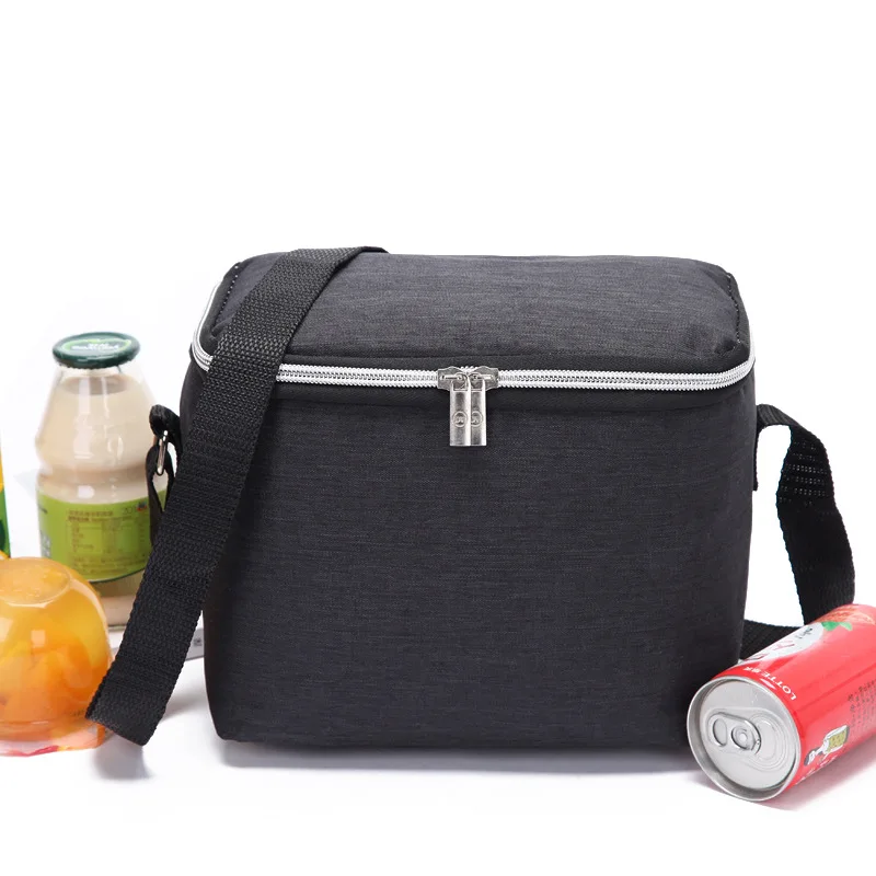 

5L portable leak proof cooler bag thermal lunch picnic box cans holder meal drinks insulation shoulder bag ice pack cool bag