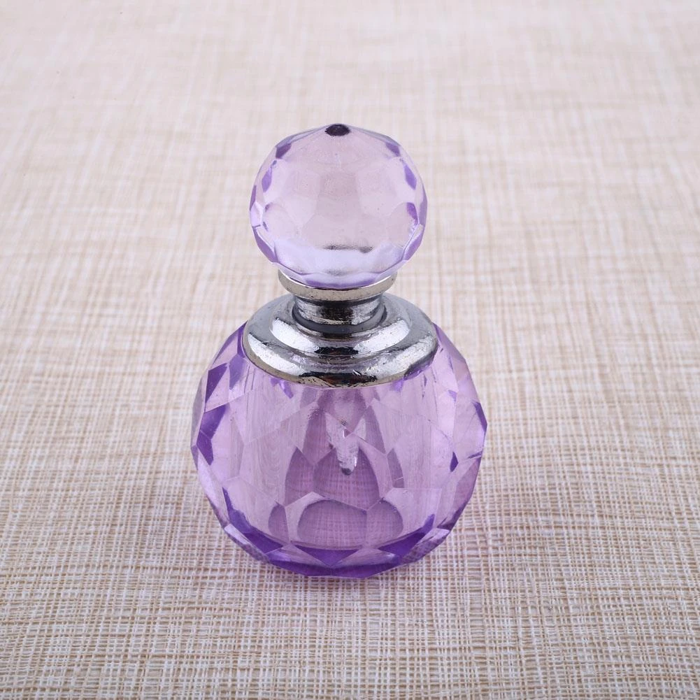 ミニクリスタル紫詰め替えボトル空ボトルラベンダーカット香水ガラス詰め替え容器 Refillable Bottles Aliexpress