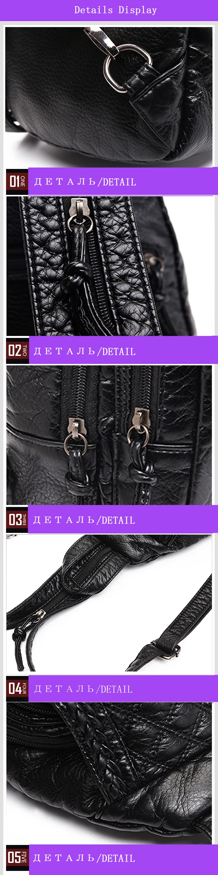 women fashion leather backpack (2)