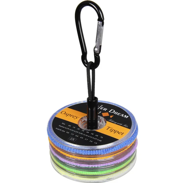 Linha Tippet Nylon Transparente - Pesca Mosca - 50M - Angler Dream